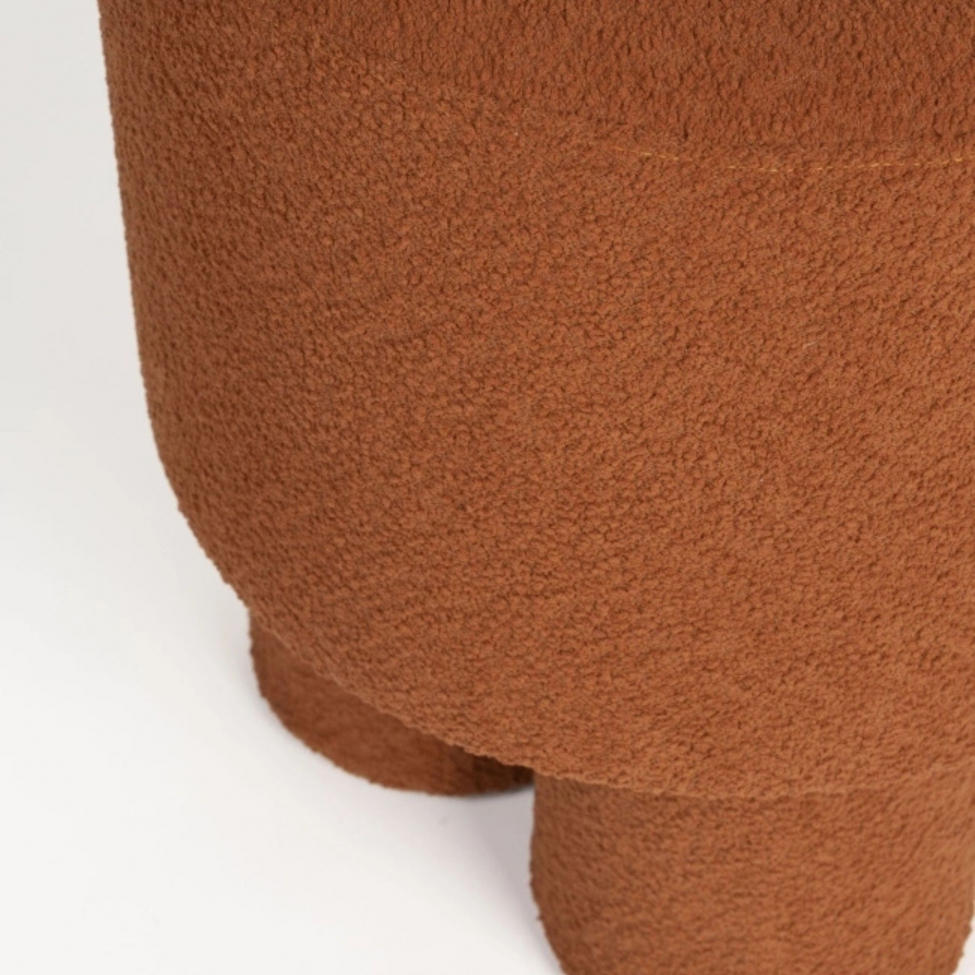 Panca 'Marcos' - Marrone Rosso