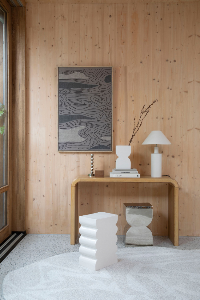 Panca 'Curves' - Beige