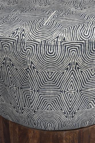 Panca 'Fragment' - Nero/Bianco