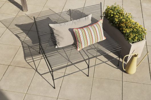 String Bench 'Park' - Nero