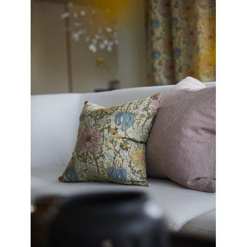 Fodera per cuscino 'Flore' 45x45 - Gialla