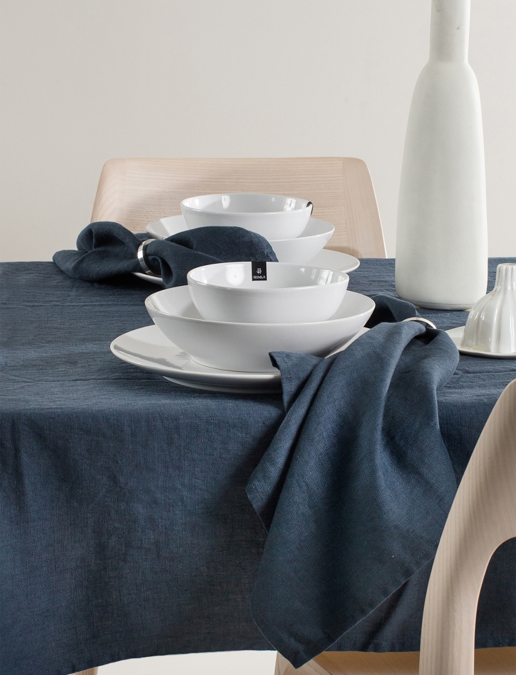 4-pack Tovagliolo 'Sunshine' 45x45 - Blu scuro