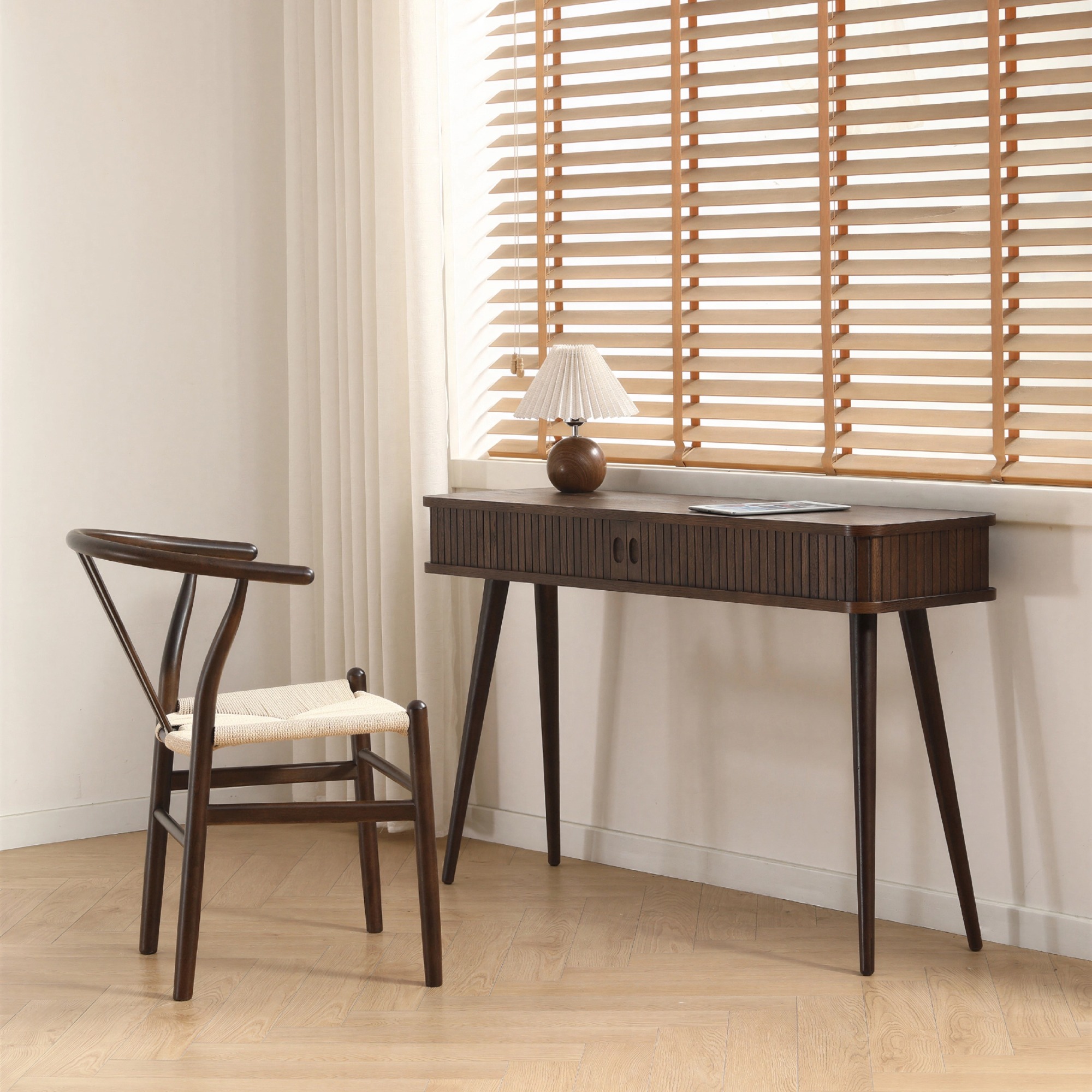 Scrivania 'Vento' 120 cm - Noce