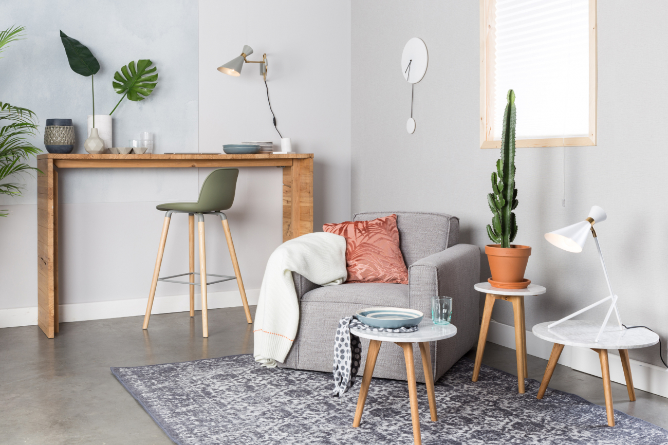 Sgabello 'Albert' - Verde