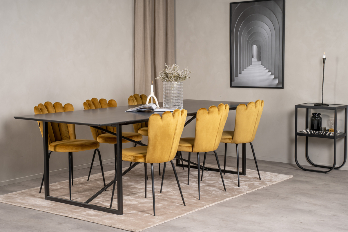 Sedia 'Flatanger' - Giallo