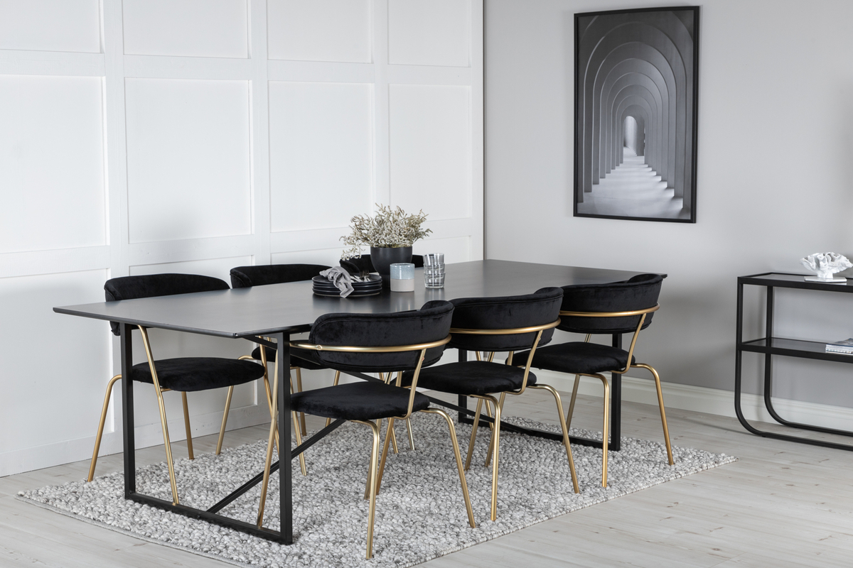 Sedia 'Glåmos' - Nero