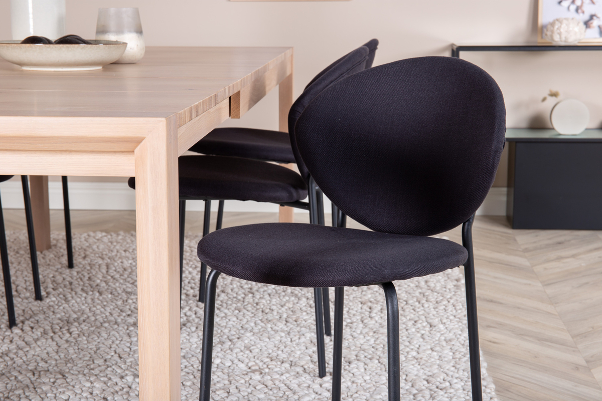 Sedia 'Borre' - Nero