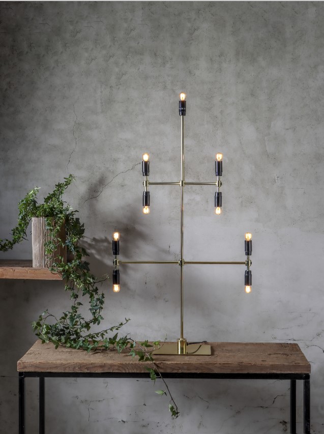 Candelabro d'Avvento 'Twice' - Ottone