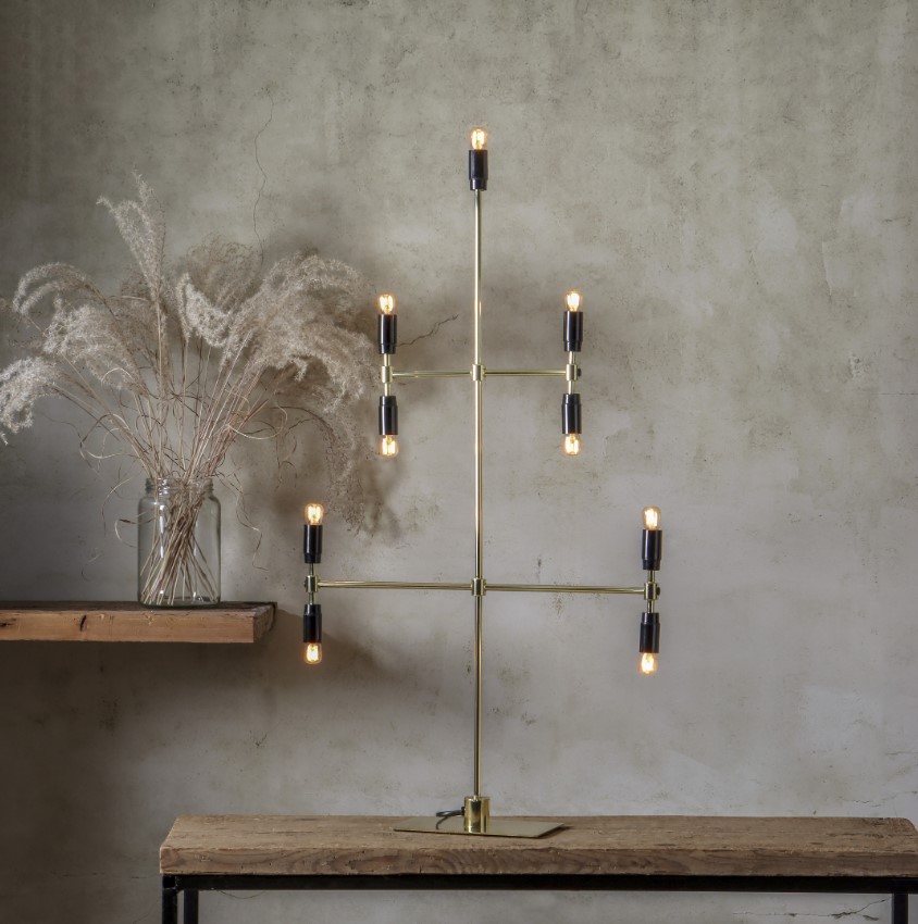 Candelabro d'Avvento 'Twice' - Ottone