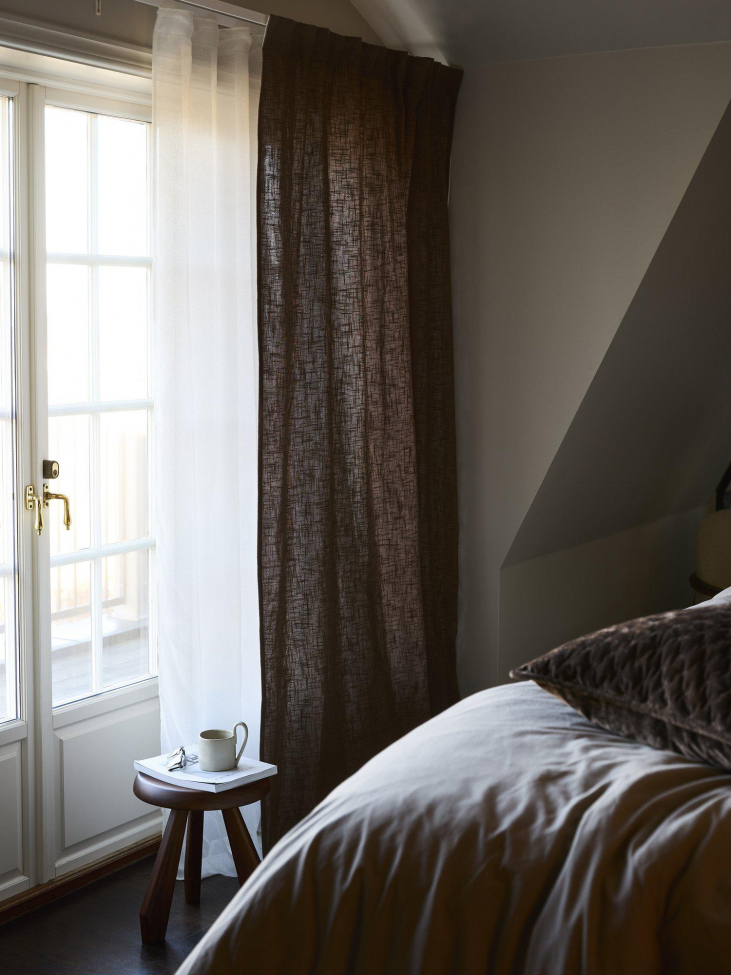 2-pack Tenda 'Harper' 140x280 - Marrone