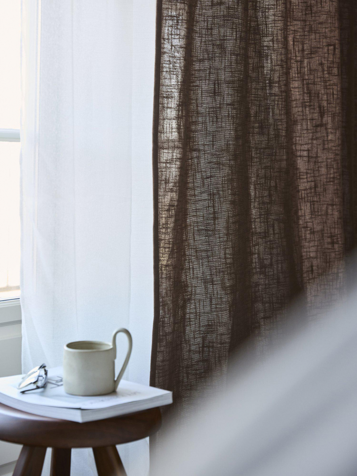 2-pack Tenda 'Harper' 140x280 - Marrone