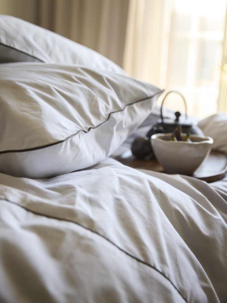 Set di biancheria 'Carlton' 220x220 - Bianco