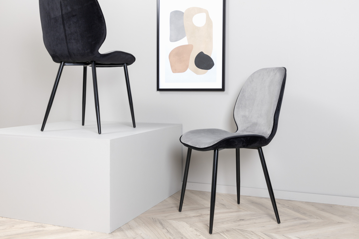 Sedia 'Bogen' - Grigio