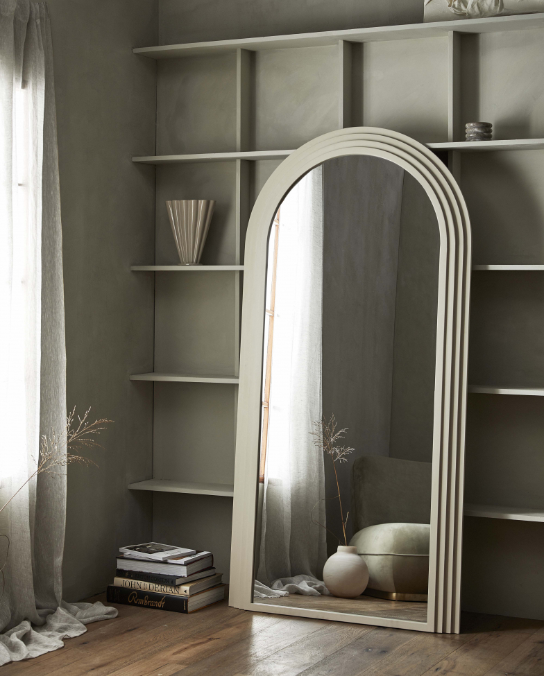 Specchio 'Falco' - Sabbia