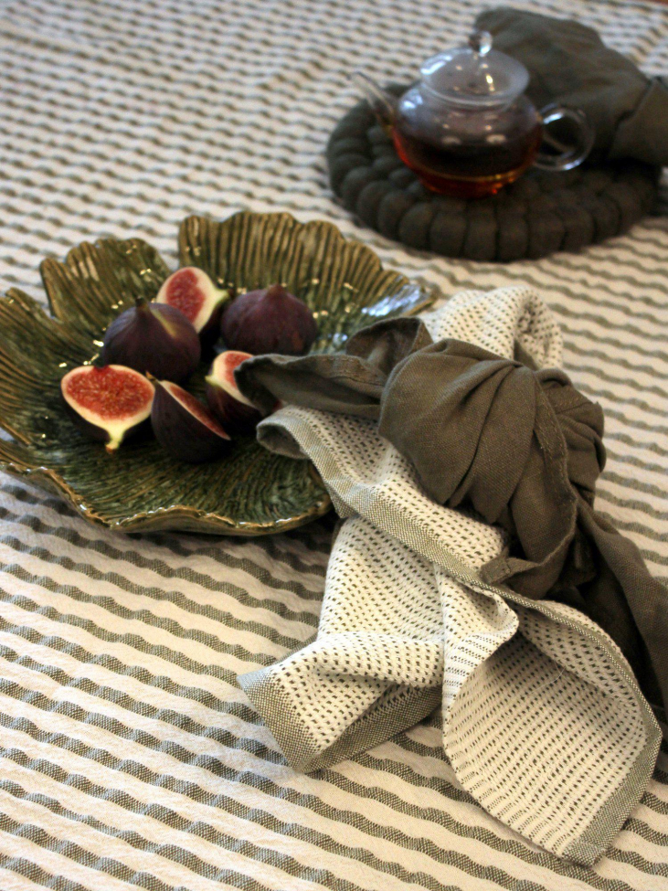 Tovaglia 'Agata' 145x280cm - Verde