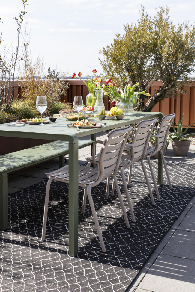 Sedia da giardino 'Vondel' - Bianca