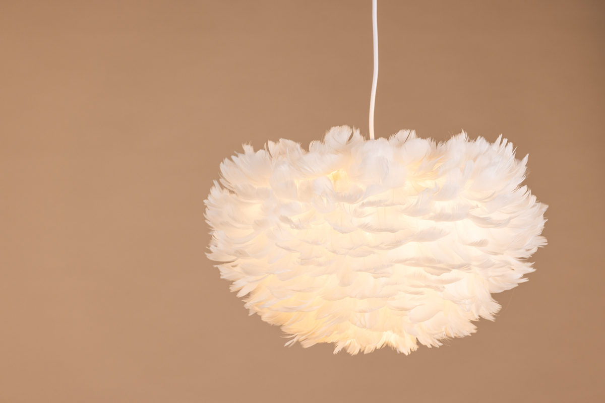 Lampadario 45x45 'Lovisa' - Bianco