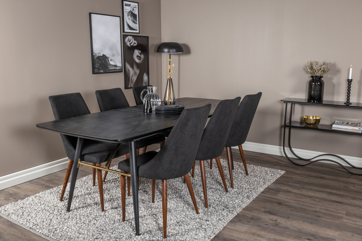 Sedia 'Fauske' - Nero