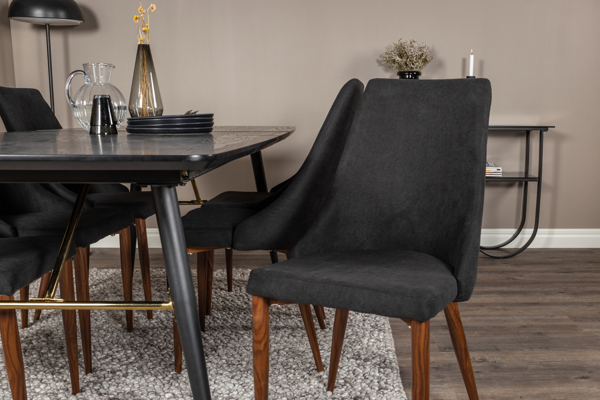 Sedia 'Fauske' - Nero