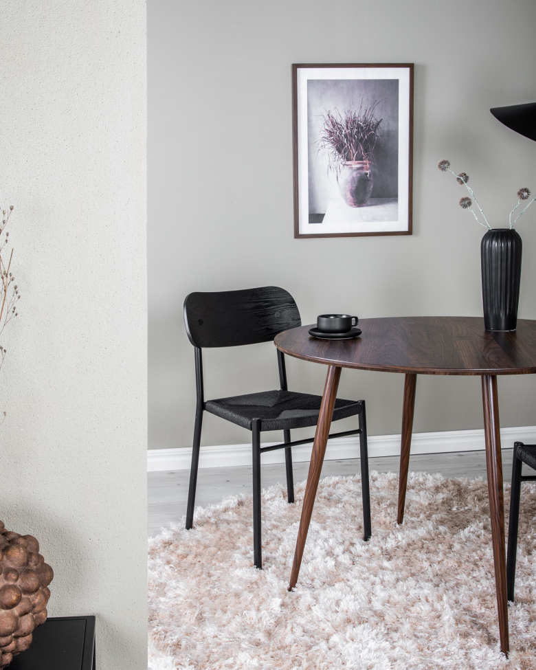 Tavolo da pranzo 'Uddevalla' Rotondo 100cm - Noce