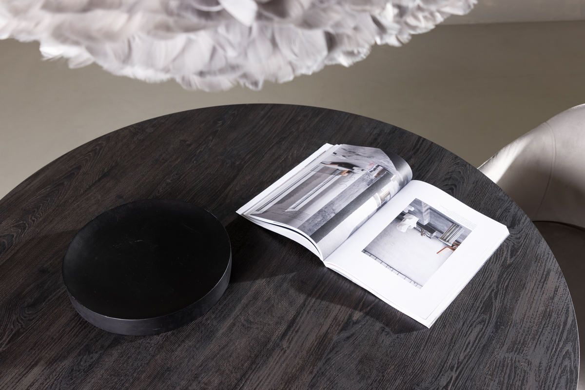 Tavolo da pranzo 'Lisa' Rotondo 120cm - Nero