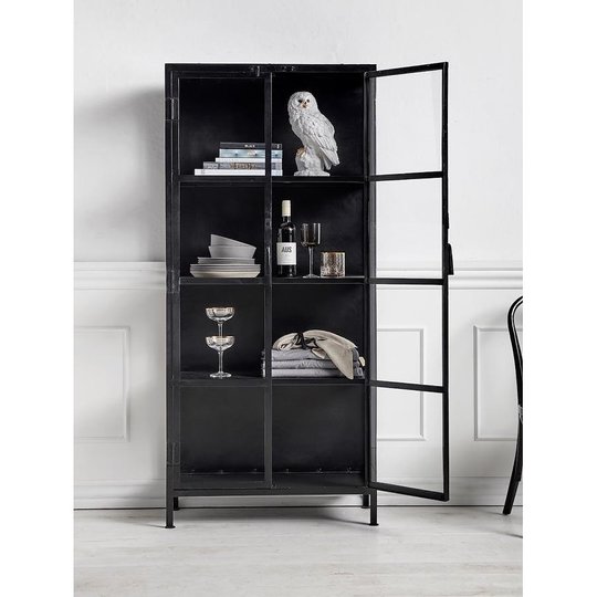 Vetrina 'Phoenix' - Ferro/Nero