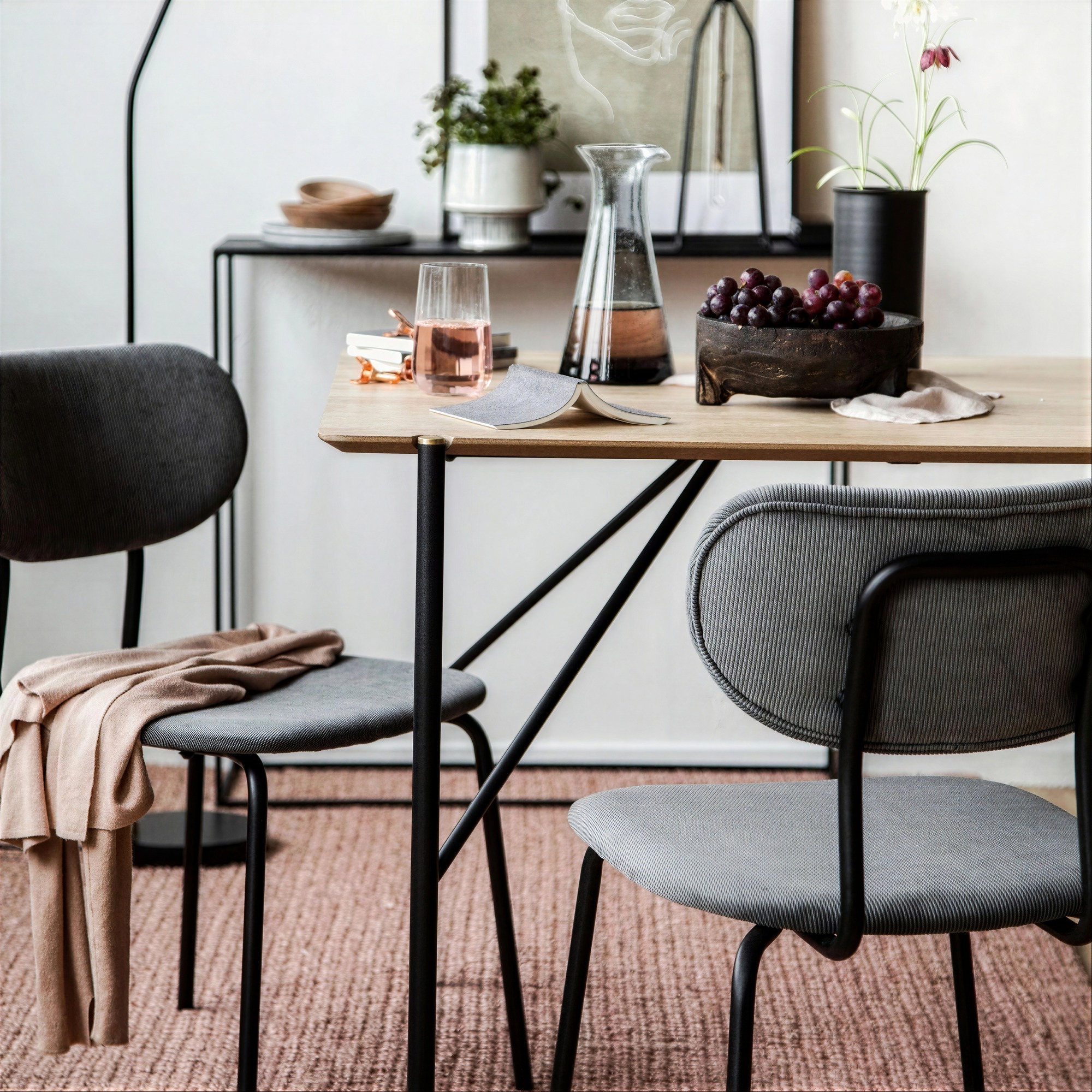 Sedia 'Kungsholmen' - Grigio