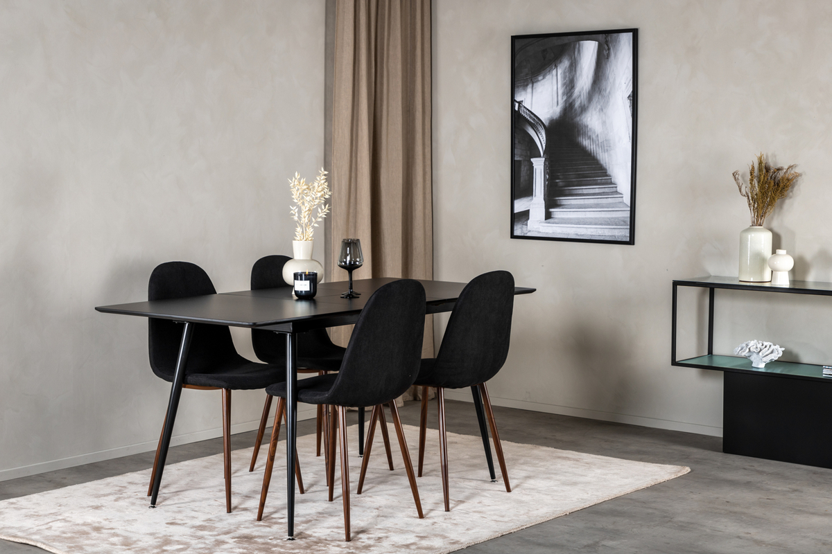 Sedia 'Eidsberg' - Nero/Noci