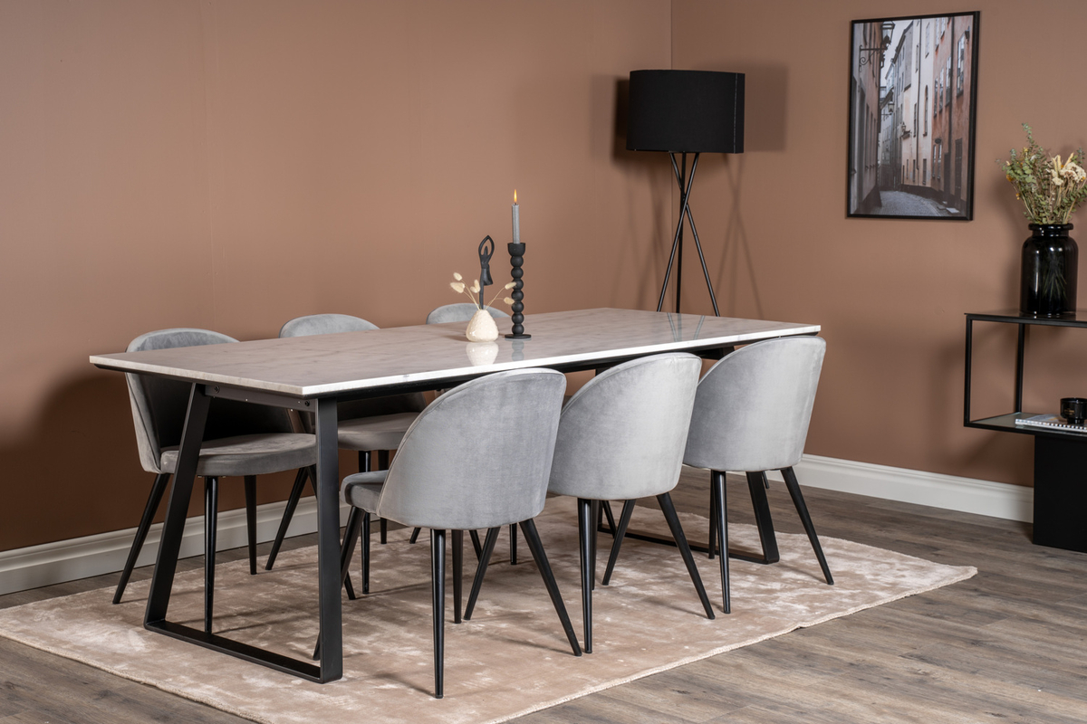 Sedia 'Elverum' - Grigio