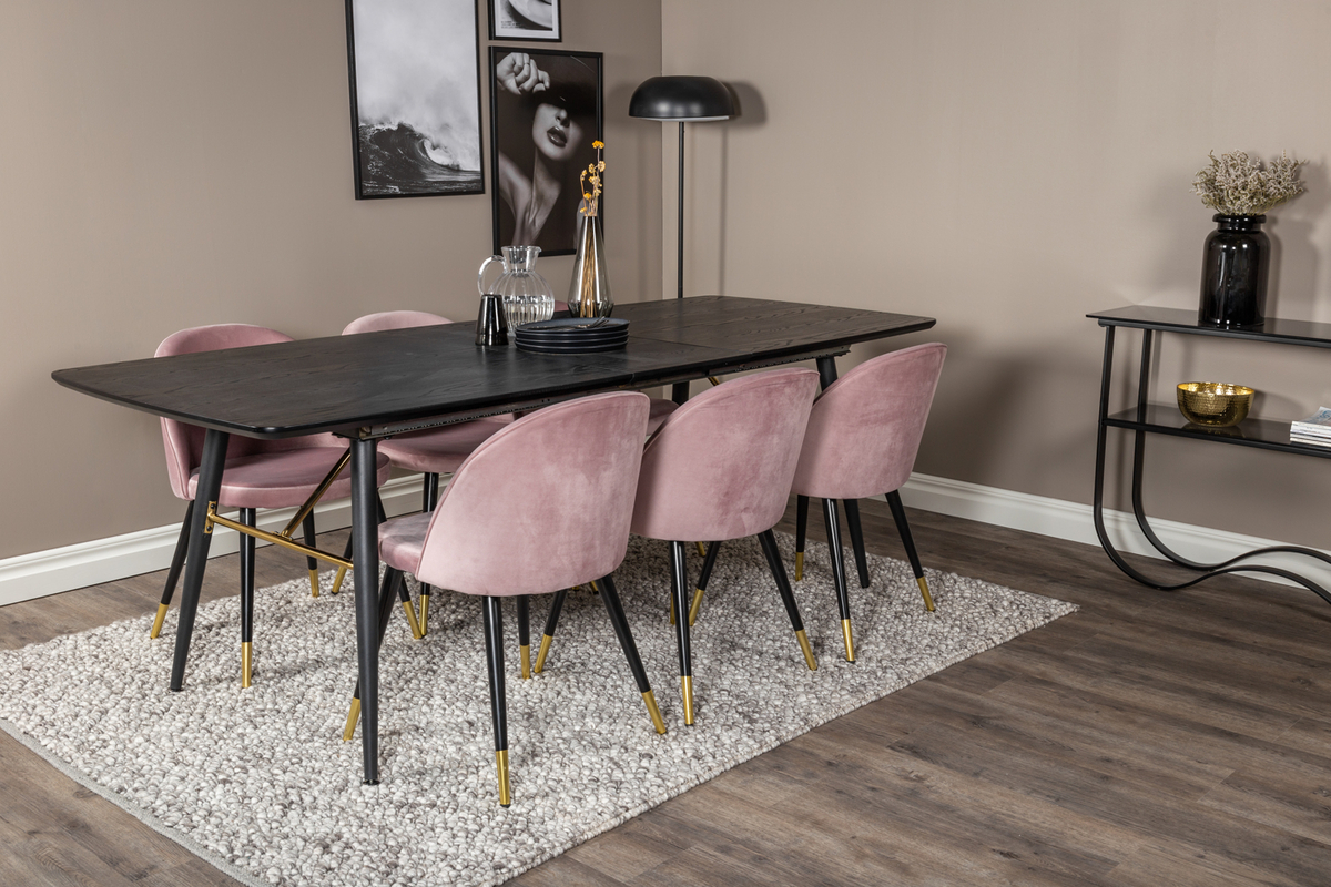 Sedia 'Elverum' - Rosa antico