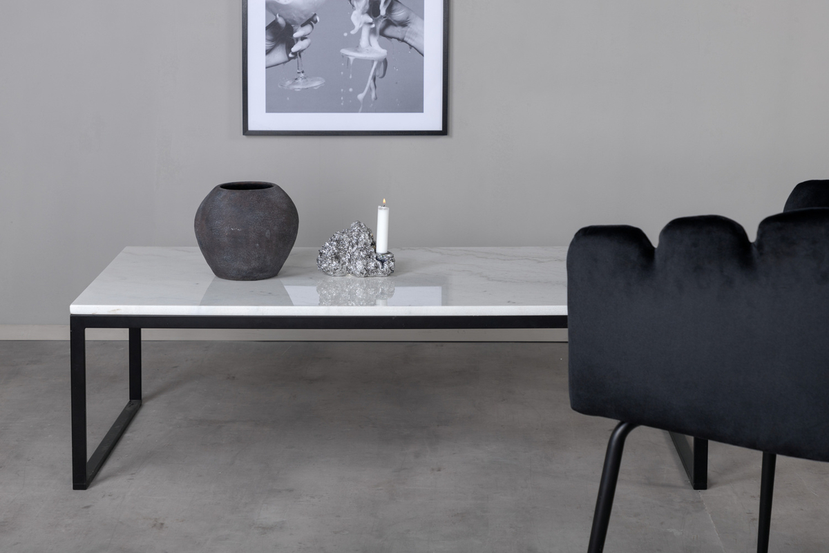 Tavolino 'Ebba' 60x120 - Bianco