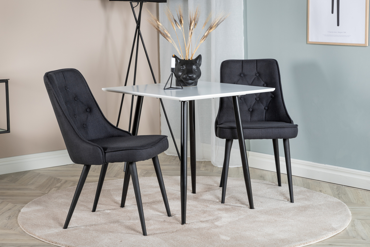 Sedia 'Elverum Deluxe' - Nero