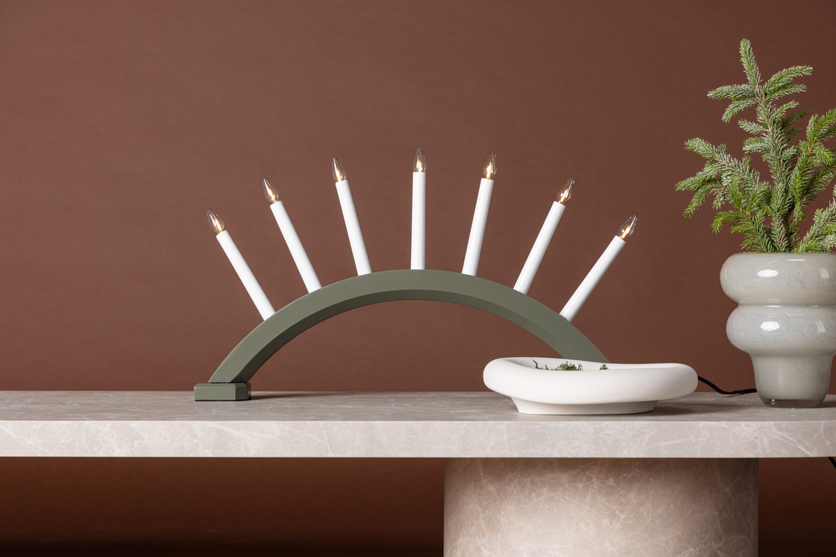 Lampada da tavolo 'Halland' 34 cm - Verde