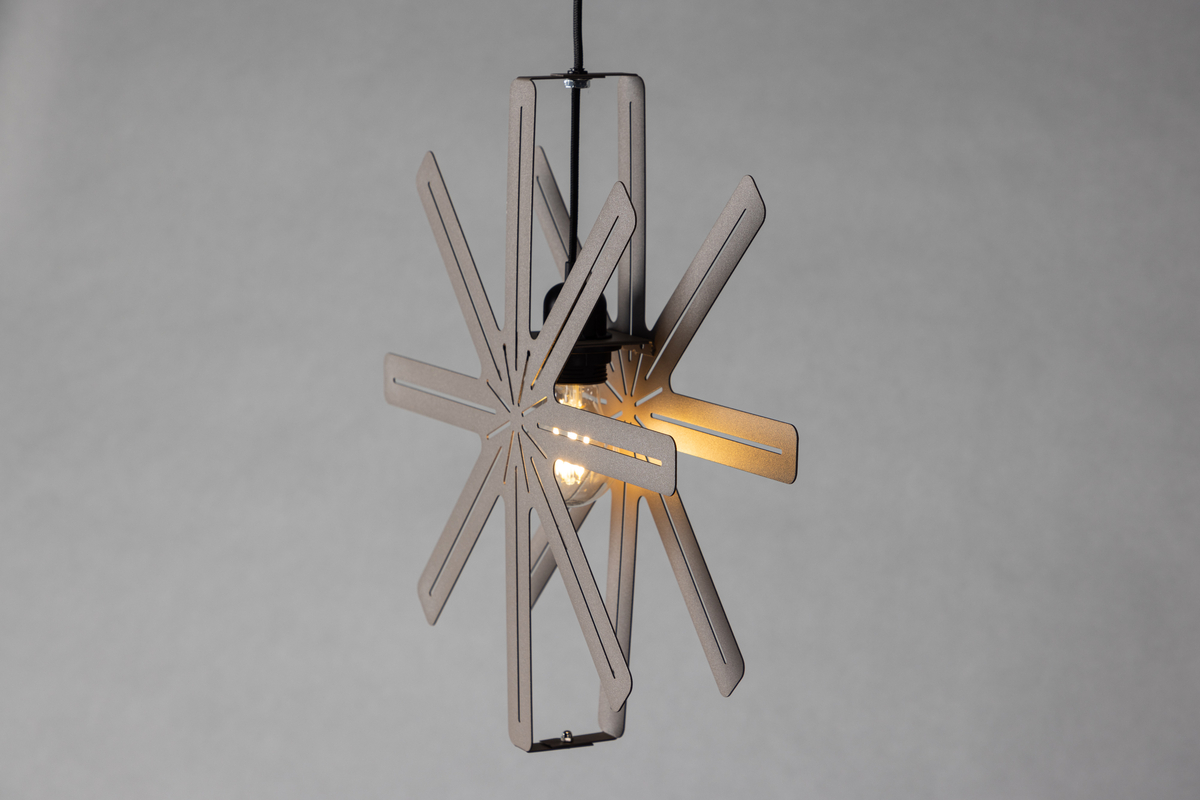 Stella dell'Avvento 'Gotland' - Marrone