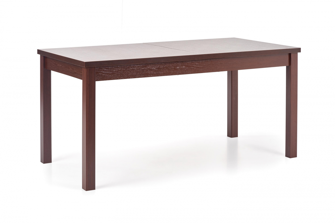 Tavolo da pranzo 'Dark Walnut' 118-158x75cm - Marrone scuro