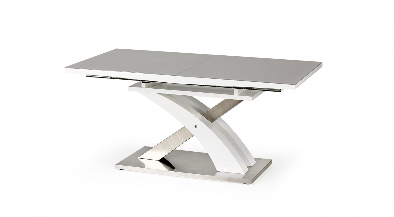 Tavolo da pranzo 'Sandor' 160-220cm - Bianco