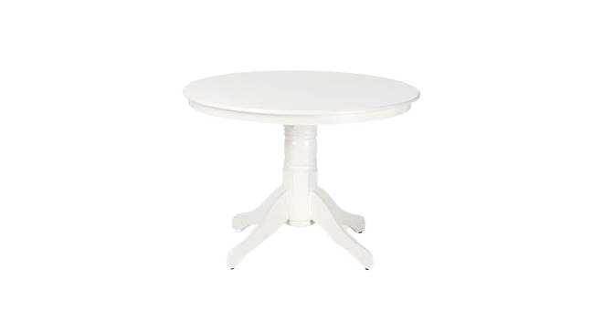 Tavolo da pranzo 'Visby' Rotondo 106cm - Bianco