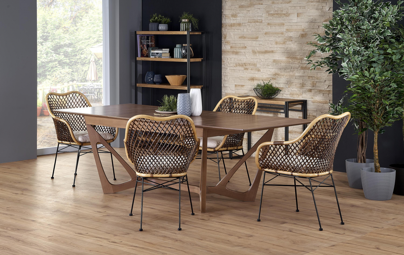 Tavolo da pranzo 'Venanty' - Estensibile Noce