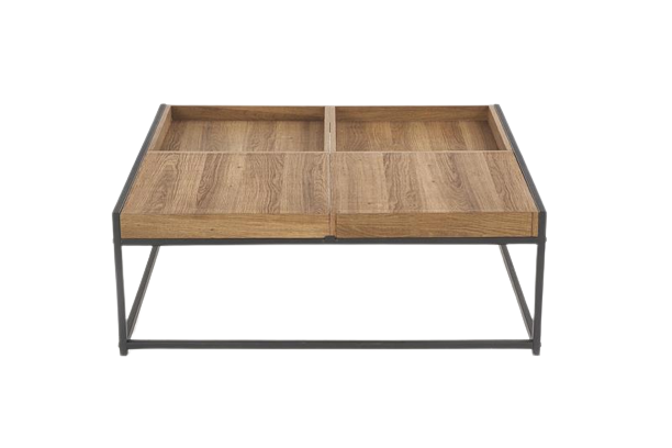 Tavolino 'Fregata' - Rovere/Nero