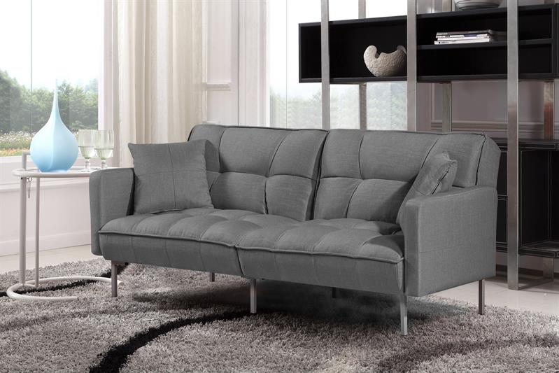 Divano letto 'Talence' - Grigio scuro