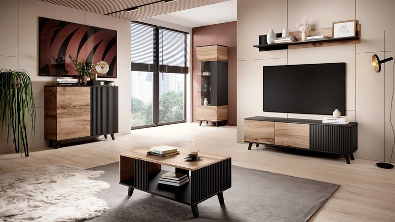 Mobile TV 'Othem' small - Nero/Faggio