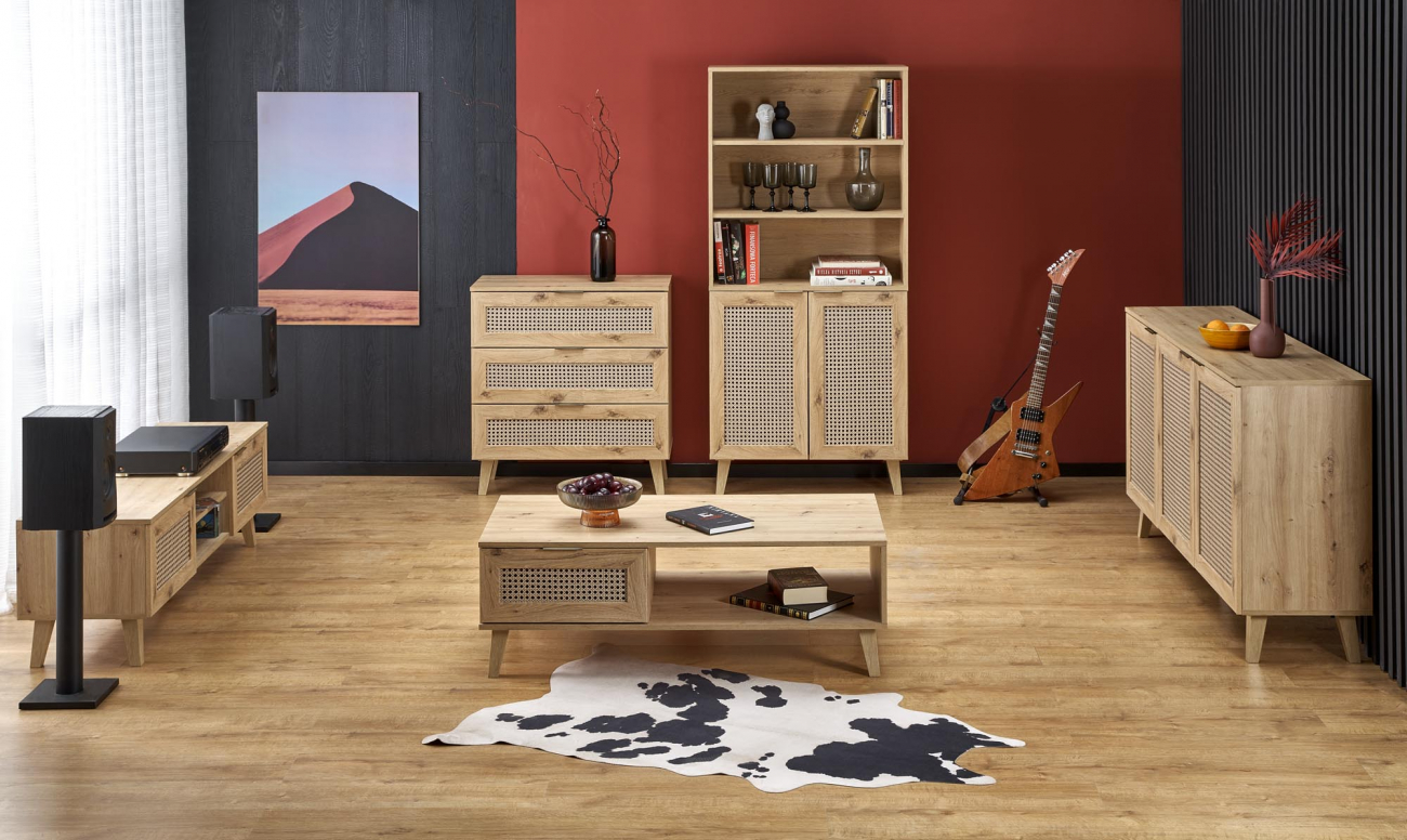 Tavolino 'Borneo' - Naturale