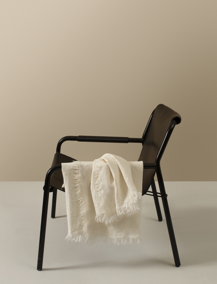 Coperta 'Merlin' 130x170 - Bianco