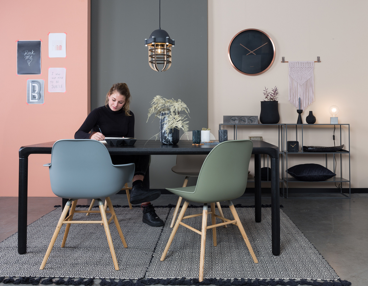 Tavolo 'Storm' 220x90cm - Nero