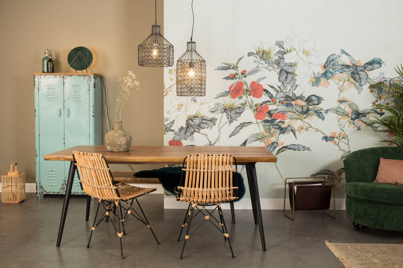 Tavolo da pranzo 'Alagon' 180x90cm - Marrone