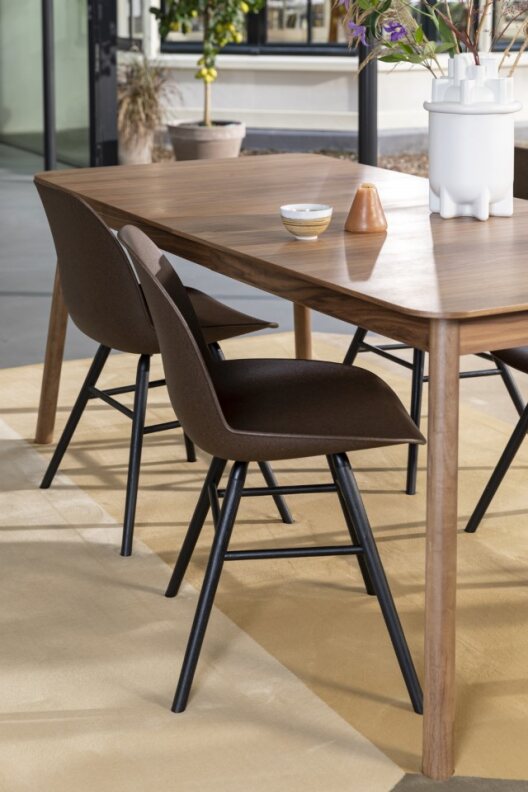 Tavolo 'Glimpse' 120-162x80cm - Naturale