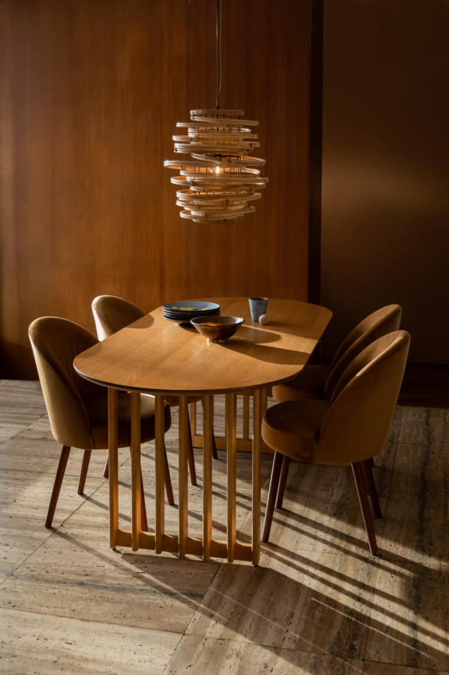 Tavolo allungabile 'Barlet' 200-240x90cm - Naturale