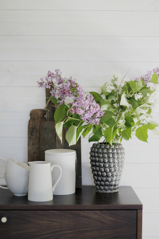 Mobile TV/Cassettiera 'Prime' - Noce/Ottone