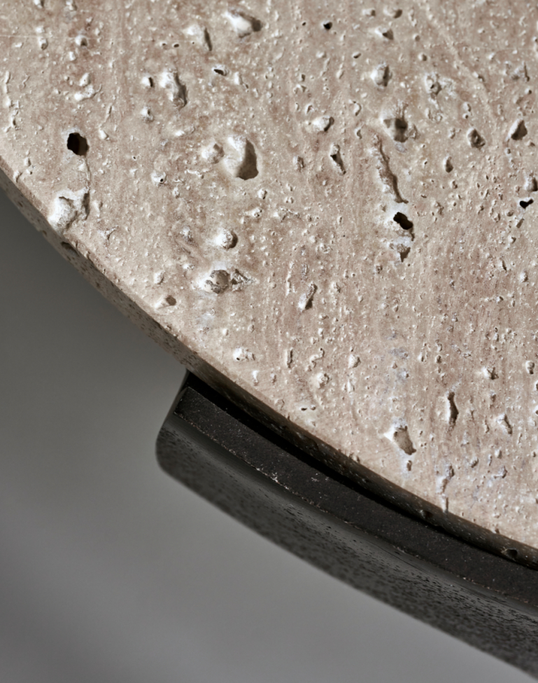 Tavolino 'Fula' 45x51cm - Grigio