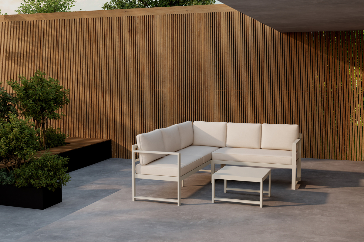 Gruppo angolare 'Ios' - Beige